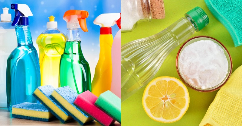 Домашни продукти за почистване на дома без химия