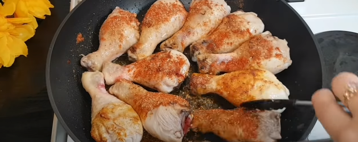 Пилешки бутчета с много вкусна карамелена коричка