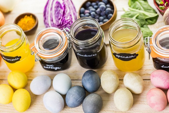 Естествени бои за яйцата - ето какви продукти да си приготвите