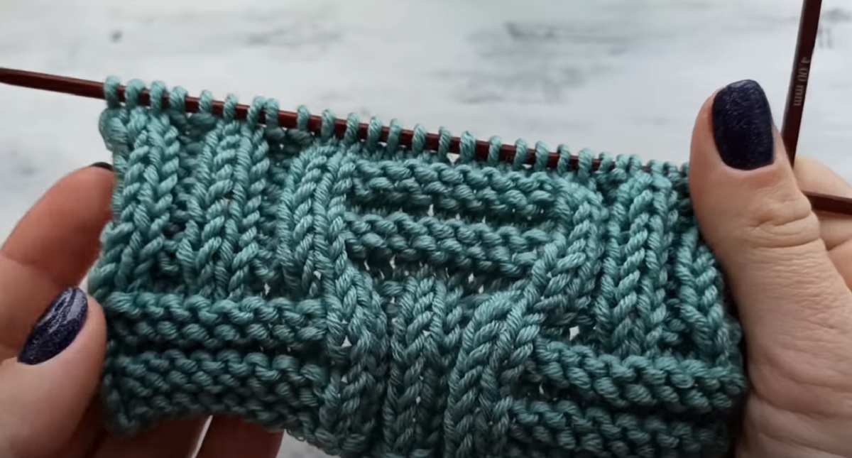 Лесен модел плетка за шапки, пуловери и жилетки