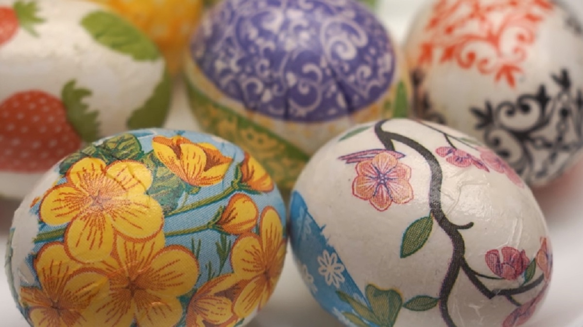 Декорация на великденски яйца без бои - лесно и забавно