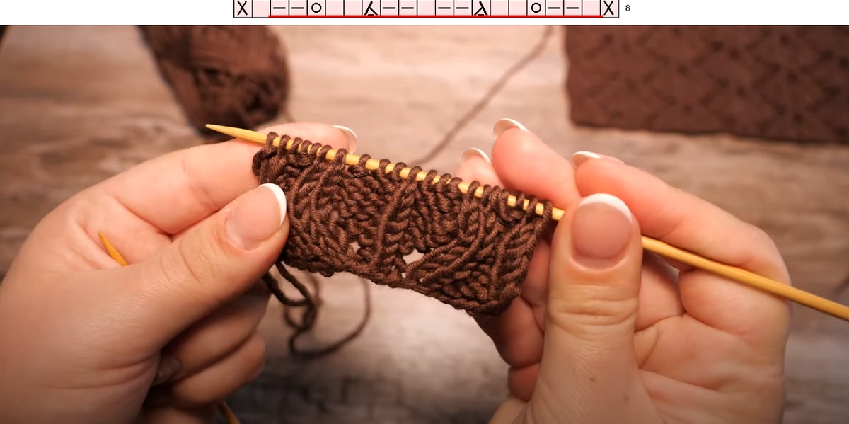 Модел плетка "елхички" - инструкции за плетене