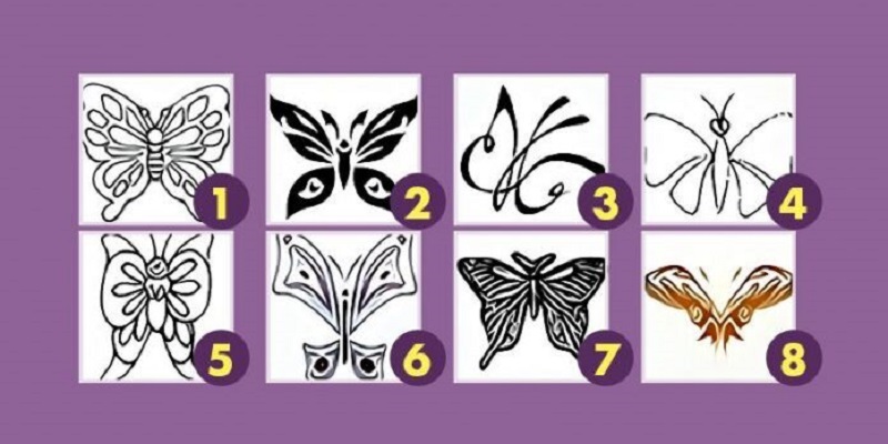 Изберете една от тези 8 пеперуди и разкрийте тайните на своето подсъзнание!