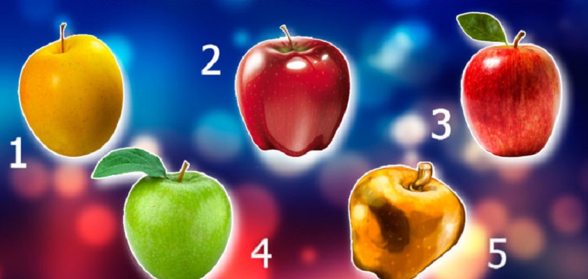 Коя от тези 5 ябълки ще изберете? Разберете вашето бъдеще!