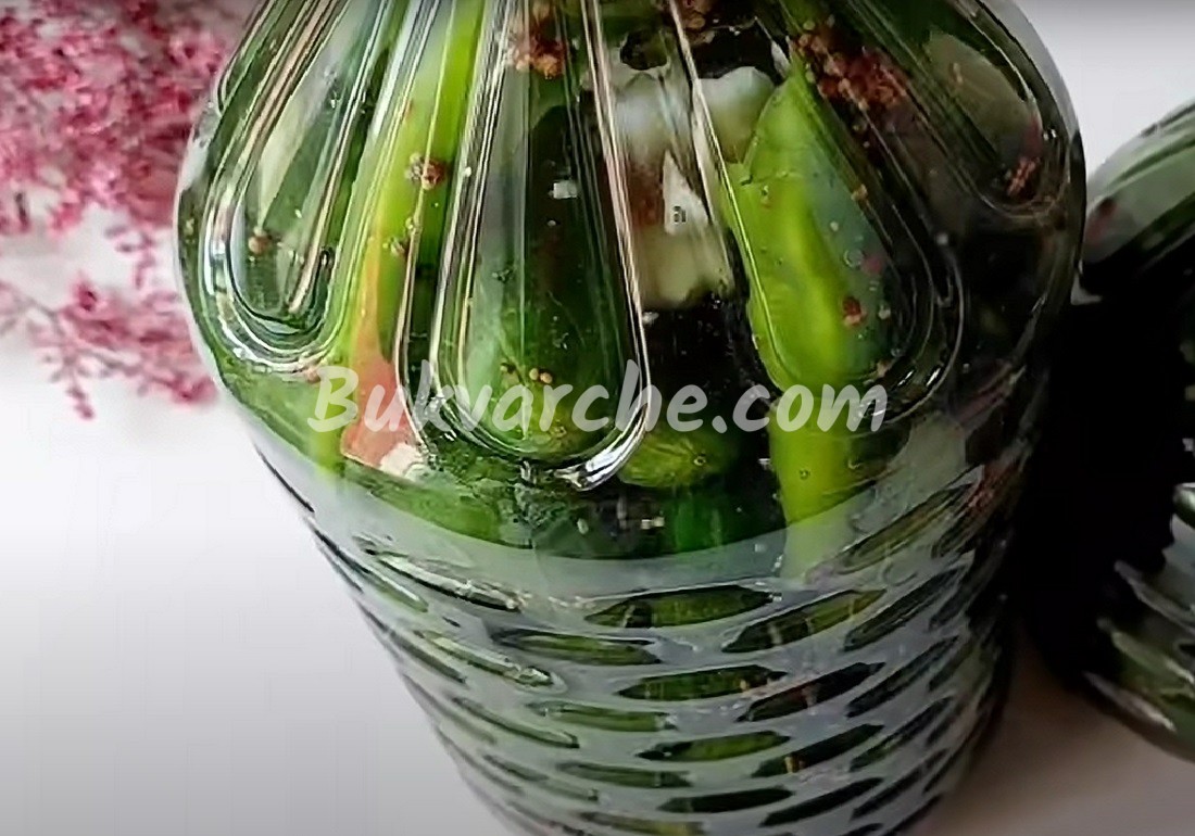 Рецепта за мариновани краставички в пластмасови бутилки