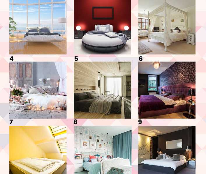 Тест Изберете спалня и разберете какво харесват хората във вас