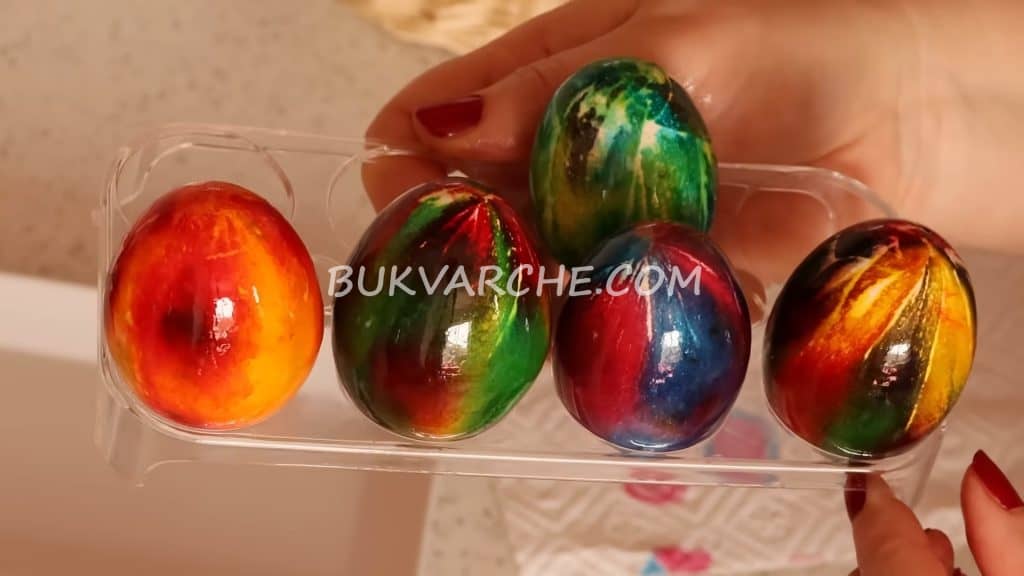 Цветни мраморни яйца (4)
